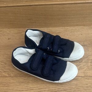 Jacadi Kids Navy Blue Sneakers 31 Velcro